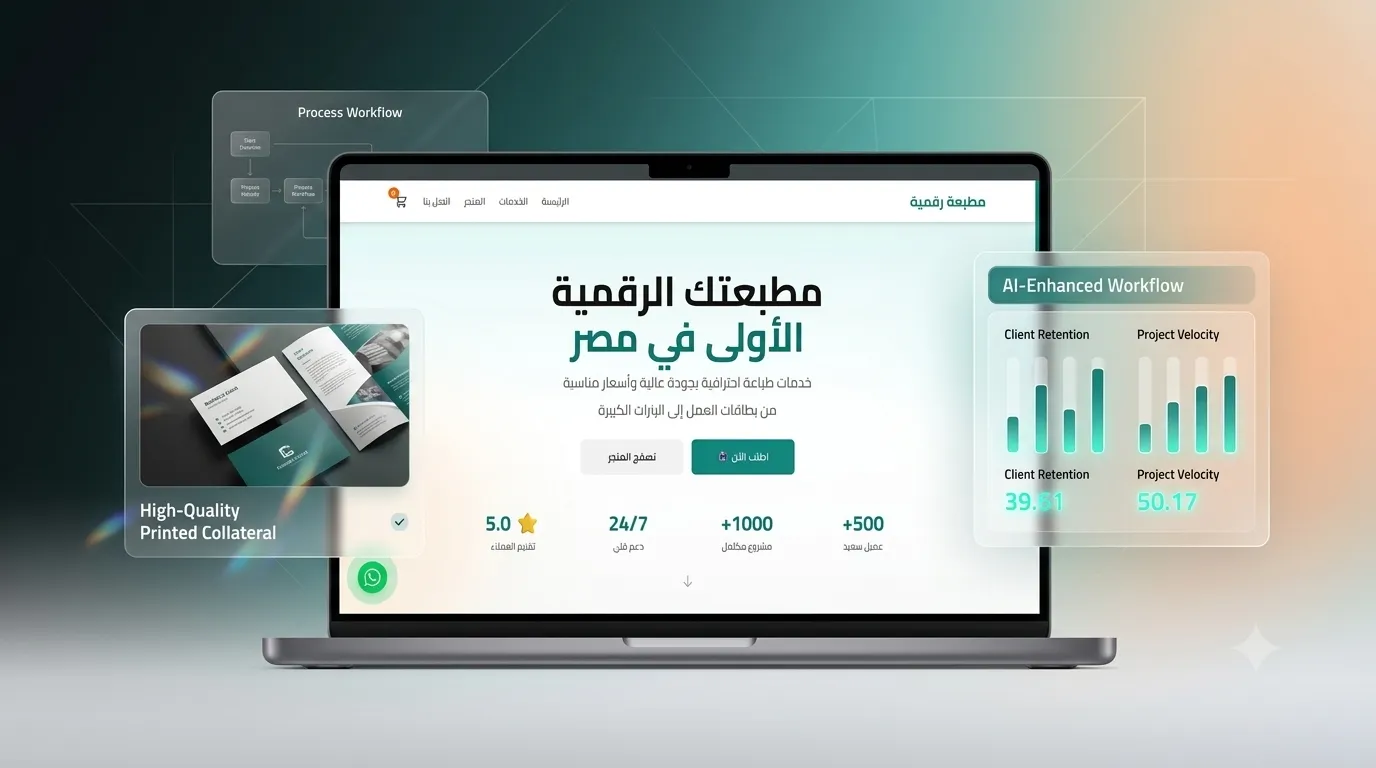 Digital Printing Shop — E-Commerce